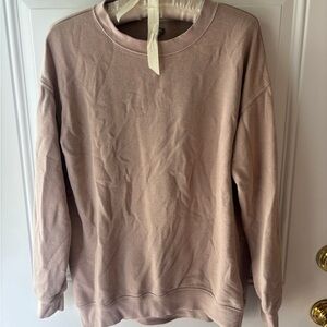 Aerie Taupe Knit Pullover